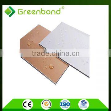 Greenbond aluminum sandwich panel door panel aluminum composite sheet