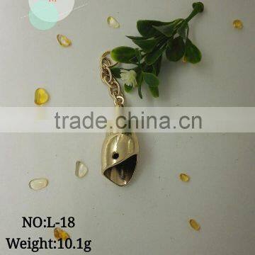 Wholesale plated small conch ornament for purses handbags