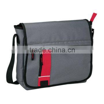 Functional Document Bag with Front Pocket and Adjustable Strap