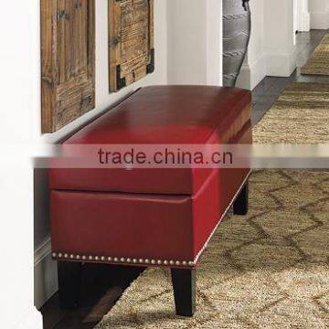 Leather Colorful Storage Bench OT-792
