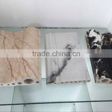 2015 Shanghai plastic PVC marble profiles/door frames/skirtings                        
                                                Quality Choice