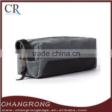 Custom Waxed Canvas Dopp Kits