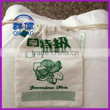 Hot Product Promotional cheap 8OZ cotton draw string bag