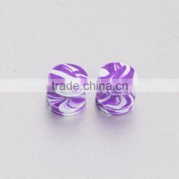 Men's Classic Tortilla Dumbbell Stainless Steel Earrings photo-2