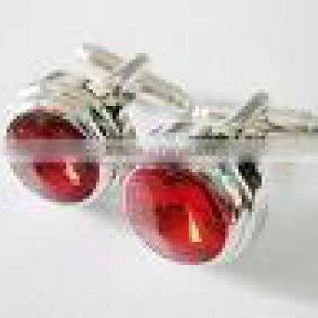 Cheap china wholesale ruby cufflinks price cufflink for sale XS374