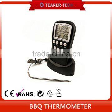 Wireless Remote BBQ/ rice/ food/ Meat Thermometer for temperature measuring TL-62 with lowest price                        
                                                Quality Choice