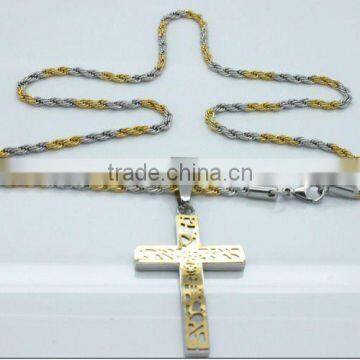 necklace cross shape pandent jewelry