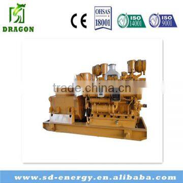 Wood chips Used High efficient CE ISO Siemens Alternator wood gas generator 400KW with syngas power plant