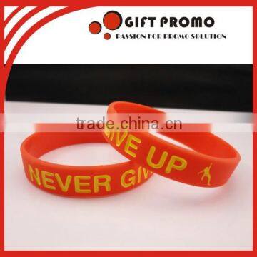 Custom Promotional Cheap Silicon Wristband Bracelet