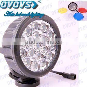 Flood/Spot Cover 90w car led light for off road, jeep, atv, suv