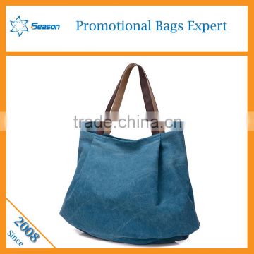 Online shopping small tote canvas zipper bag