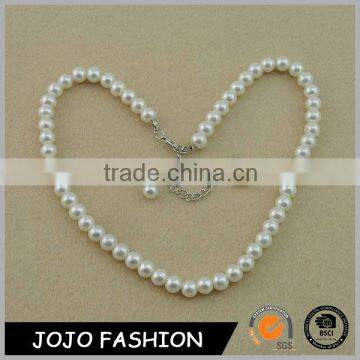 Top grade simple design magnetic pearl necklace sets with wholesale