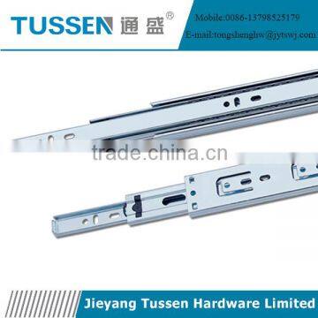 45g/INCH Black Telescopic Channel Drawer Slide