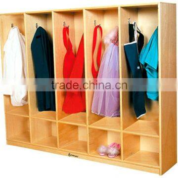 School Kids Wooden Coat Locker