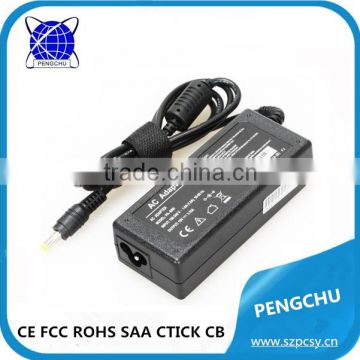 Compatible Laptop Power AC Adapter Charger 19V 3.16A + Power Cord