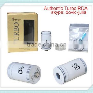 NEW !!! authentic tobeco White turbo rda directly from TOBECO Factory ,factory price