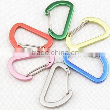 D ring Carabiner Mini aluminum carabiner