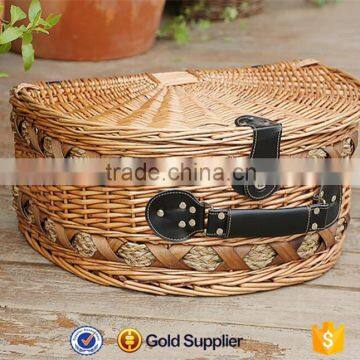 2016 New Design Willow Picnic Basket Insulated Picnic Hamper photo-2