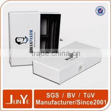 Wholesale White Matte Paper Custom USB Flash Drive gift box