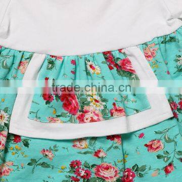 2016 Summer Organic Cotton Import Baby Clothes Children Frocks Designs 2016 photo-5