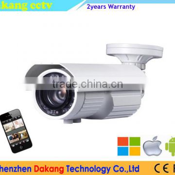 HD CVI/TVI/AHD Security Video Infrared Bullet Camera, Motorized Auto focus 5~50mm Lens,72pcs Led