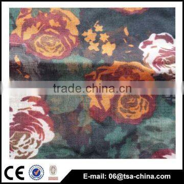 2016 New Fashion Print Voile Scarf Autumn/winter Contrast Color Loop Scarves photo-4