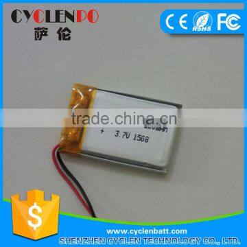 Wholesale High Rate 3.7v 402030 200mAh 15C Lipo Battery RC Helicopter Polymer Battery 3.7v 220mah li-polymer battery