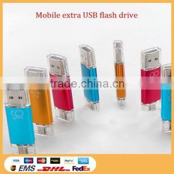 OTG Usb Flash Drives,OTG Usb For Smartphone & PC Pendrive Memory Stick OTG Ultra Dual 16GB USB Micro Pen Flash