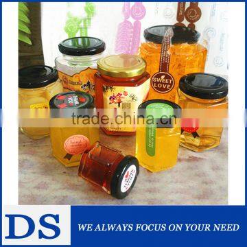 45ml 85ml 100ml 180ml 280ml 380ml 730ml wholesale glass jam jar with tinplate cap