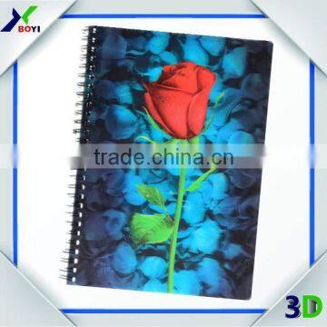 2016 Novelty 3D Lenticular Notebook
