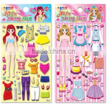 [JONG IE NARA] Casting Sticker - Crystal (Sunny, Junie)