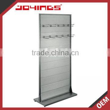 High Quality Floor Standing Display Aluminum Slatwall Display