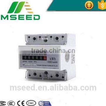 Large-Scale Integrated Circuits Single Phase Din Rail Watt Hour Meter