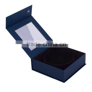Professional Production Cardboard Jewelry Box With Handleand Window photo-2