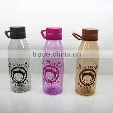 Plastic water cup with milk bottle design