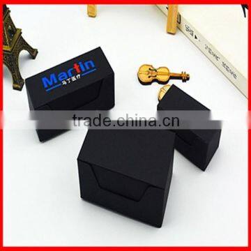 Convenient Design Cheap Black Paper Business Cards Packaging Box for Sale