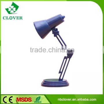 Promotional for book reading 1 led plastic battery operated bedside table lamp