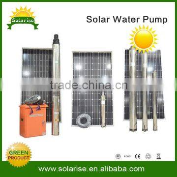 Multifunction panel brushless dc solar water pump