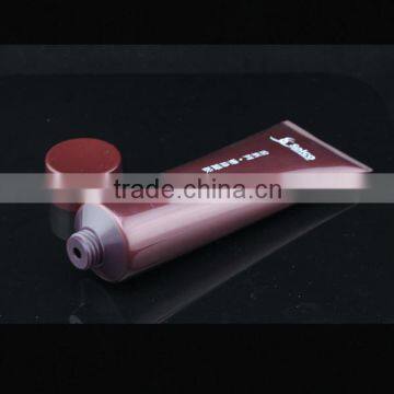 250ml color plastic tube packaging with flip-top cap
