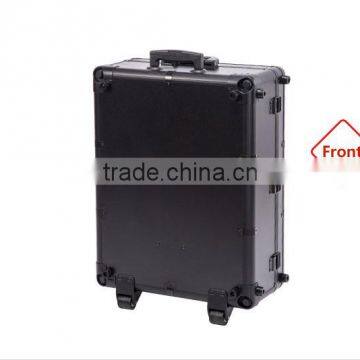 Wholesale Premium Professional Aluminum Beauty Kit Case Trolley Rolling Makeup Case photo-2