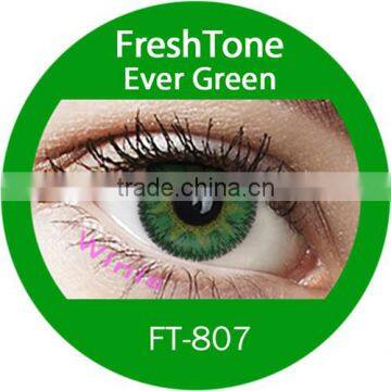 FreshTone Impression ever green wholesale korean cosmetics contact lens cheap color contacts