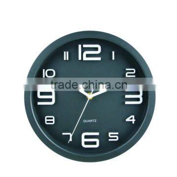 promotional plastic modern 3D decorative wall clock