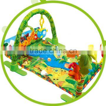 Hot Baby folding play mat with sides non toxic crawling sleeping floor mat for newborn baby wholesale price from china