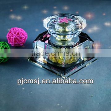 Classical Crystal glass Perfume Bottle as car decoration gift or souvenirs