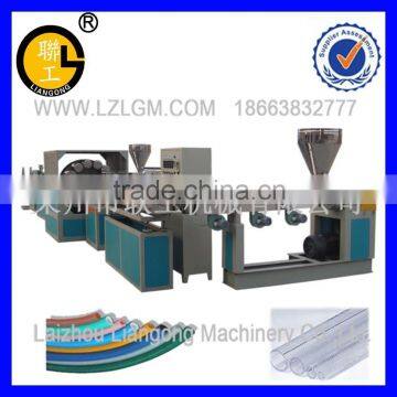 PVC fiber reinforced hose production line/fiber pipe production line/plastic pipe machine