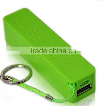 Perfume type External 18650 Li-ion mini 2200mah power bank for smartphone