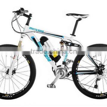 China 26" mountain electric bicycle with shock absorber