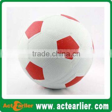 particle surface rubber soccer ball