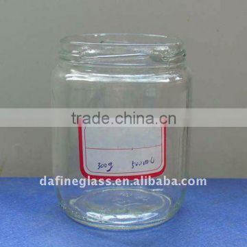 500ml food grade glass jar for jam, spice