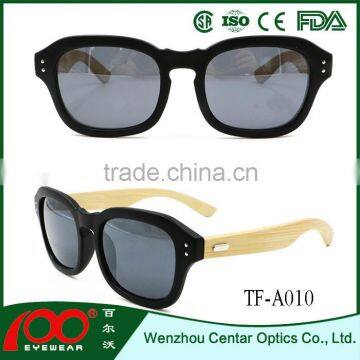 China supplier high quality round Bamboo sunglasses , wood polarized sunglasses , Bamboo sunglasses